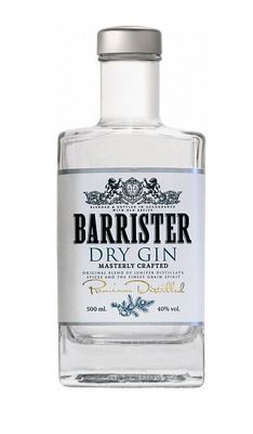 Джин Барристер Драй 40% 0,5л*6