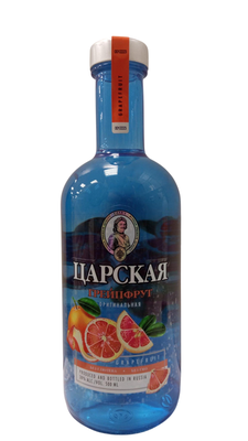 Настойка Царская Оригинальная Грейпфрут горькая 38% 0,5л*12