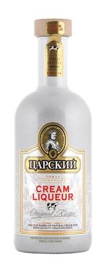 Ликер Царский Сливочный эмульсионный 17% 0,7л*6