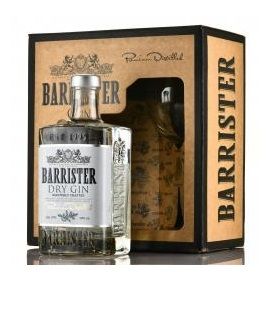 Джин Барристер Органик 43% 0,7л*6 п/у