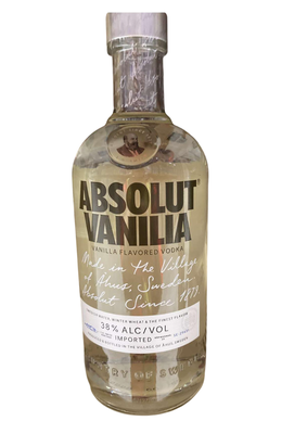 Настойка Абсолют Ванилия Горькая Со Вкусом Ванили 0,7л*6