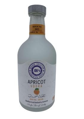 Водка Хент Армянская фруктовая абрикосовая 0,5л*6