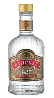 Водка Ханская 40%, 0,5л*6