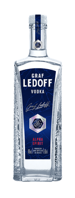 Водка Граф Ледофф 40%, 0,5л*12