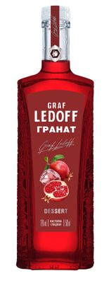 Граф Ледофф Десерт (Graf Ledoff Dessert) Гранат Настойка сладкая 0,5л (12)