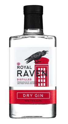 Джин Роял Рейвен Драй 40%, 0,7л*6