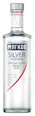 Водка Мягков Серебряная 40% 0,5л*20