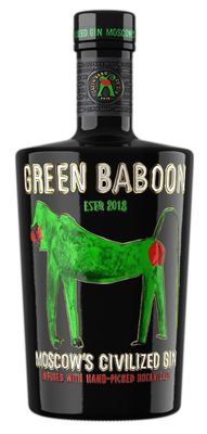 Джин Грин Бабун 43% 0,7л*6