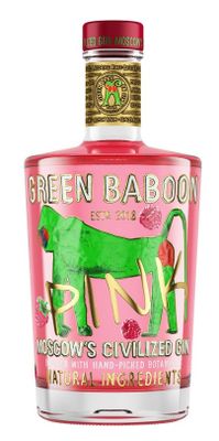 Джин Грин Бабун Пинк 40% 0,5л*6