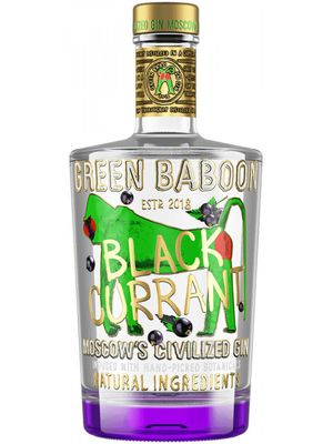Джин Грин Бабун Блэккурант 40% 0,5л*6