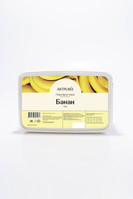 Пюре ARTPUREE Банан замороженное 1кг