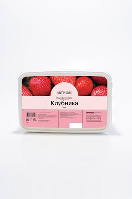 Пюре ARTPUREE Клубника замороженное 1кг