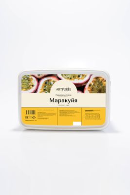 Пюре ARTPUREE Маракуйя замороженное с косточкой 1кг