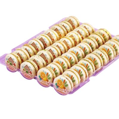 Пирожные Macaronika набор Новогодний 2.0 36 шт