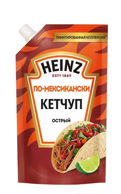 Кетчуп Heinz По-мексикански острый 320г