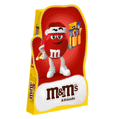 Подарочный набор кондитерских изделий M&Ms and Friends Варежка 12х121 г