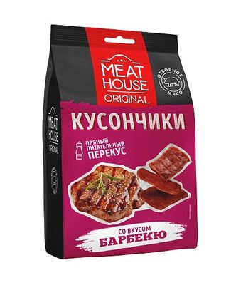 Кусончики с/в из свинины Meat House Original со вкусом Барбекю 0,025 кг.