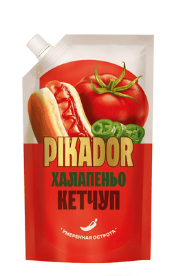 Кетчуп Пикадор халапеньо 300г д/п (16)