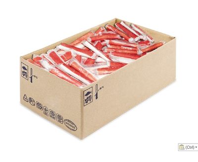 Палочки крабовые Снежный краб HoReCa имит пастериз морож 1/4 кг