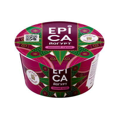 Йогурт EPICA Зимний пунш 130 г 4,8% 40 сут