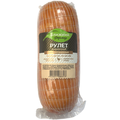 Рулет куриный в/к Ближний фермер Фирменный