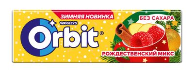 Жевательная резинка Orbit Рождественский микс, 13,6г