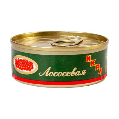 Икорное рыбное изделие Икра лососевая киржачская ж/б 95гр new