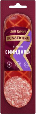 Колбаса в/к Дым Дымыч Коллекция Сервелат с миндалем 0,29 кг