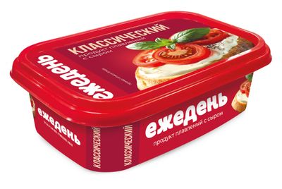 Продукт плавленый с сыром Ежедень Классический ванночка 180г