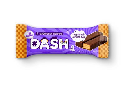 Вафельные палочки #DASH с взрывной карамелью