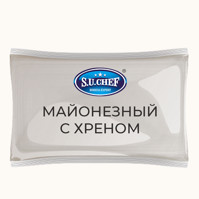 Соус Распак майонезный с хреном балк 0,5 кг