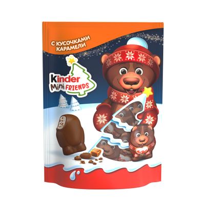 Конфеты Ферреро Киндер Мини Friends со вкусом Карамель 122г