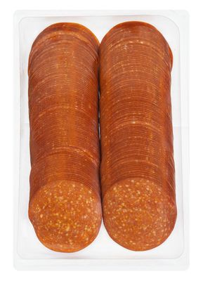 Колбаса Ремит Пепперони Сэндвич в/к нарезка зам 1 кг SJ