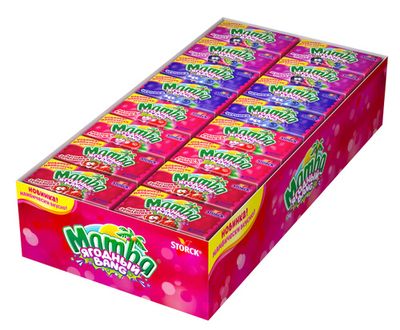 Жевательные конфеты МАМБА Ягодная 6х48 26,5 г