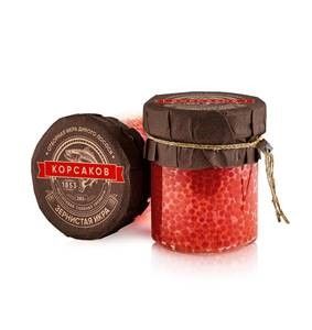 Икра лососевая Корсаков 1853 горбуша ст/б 280 г