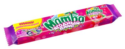 Жевательные конфеты МАМБА Ягодная 6х24 79,5 г