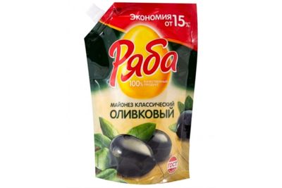 Майонез Ряба Оливковый ДП 50,5% 200 г ДП Майонез Ряба Оливковый ДП 50,5% 200 г ДП