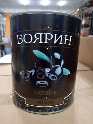 Маслины 3100 мл рез. ж/б Боярин Египет (сух.вес 1560г)