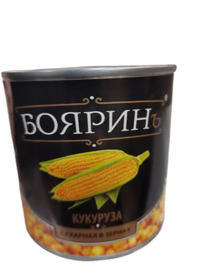 Кукуруза сладкая Бояринъ ж/б 425мл Китай