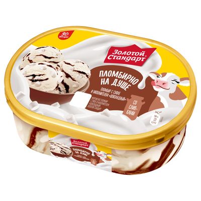 Мороженое Инмарко ванна пл-р ЗОЛОТОЙ СТАНДАРТ Суфле 6*445г