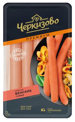 Сосиски Черкизово премиум Венские Гурмэ 0,3 кг