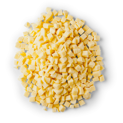 Белково-жировой продукт Mozzarella Light с м. д. ж. в п.c.в. 50%, кубик зам., 1 кг