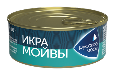 Икра мойвы деликатесная Люкс Оригинальная 100 г алюм бан