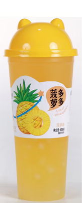 Напиток сокосодержащий со вкусом ананаса «Ананасовый дуодуо» с мякотью, 620мл