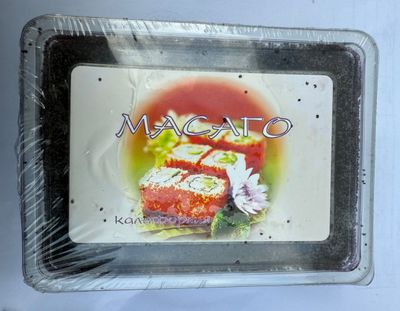Икра масаго из сельди черная 0,5 кг