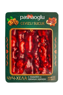 Чуч-хела Pashaoglu с гранатом и грецким орехом 250 гр Чуч-хела Pashaoglu с гранатом и грецким орехом 250 гр