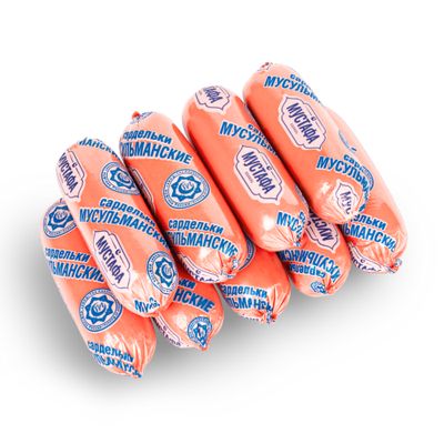 Сардельки МУСТАФА Мусульманские Халяль зам кор 5 кг