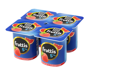 Фруттис слив.лаком 115г 5% (клуб-грейпфрут) Пр.йог.паст.
