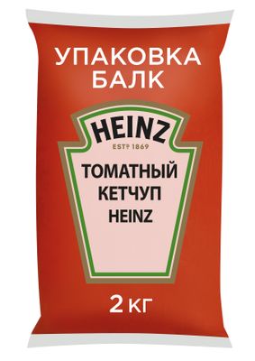 Кетчуп Heinz Томатный балк без коннектора 2 кг