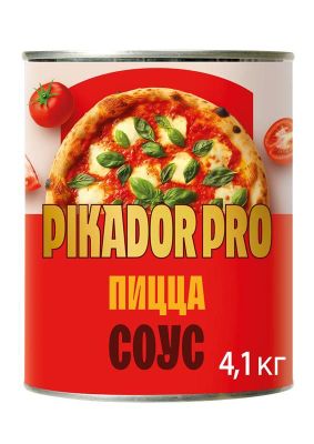 Соус Pikador Pro томатный для пиццы ж/б 4,1 кг